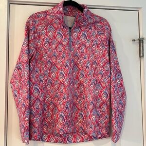 Fish Scale Printed 1/4-Zip